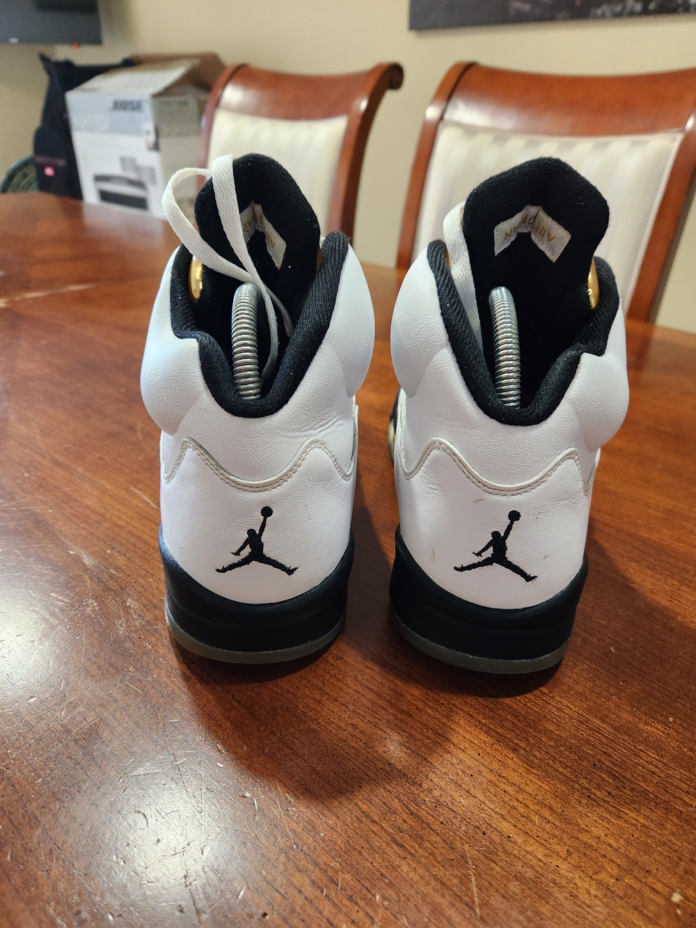 Jordan Retro 5s Size 10.5 Men Used - Picture 7 of 9